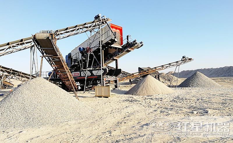 可移动制砂设备，组建成流动砂石厂，中小型砂石生产线不可错过