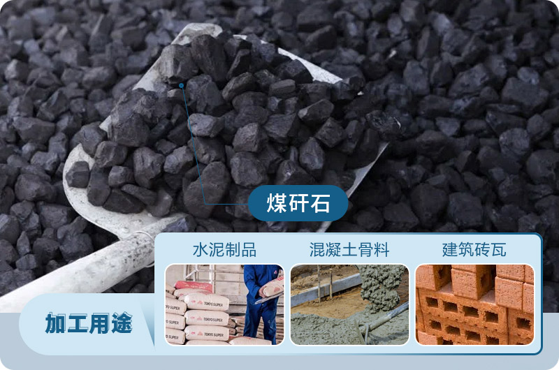 煤矸石是煤还是石头？破碎后有什么用？
